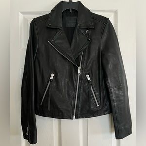 AUTHENTIC! ALLSAINTS Dalby Biker Jacket size 8